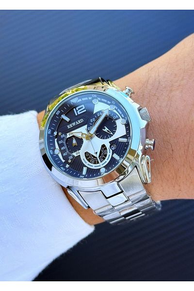 Reward A 145947   Steel Cord Men's Wrist Watch
