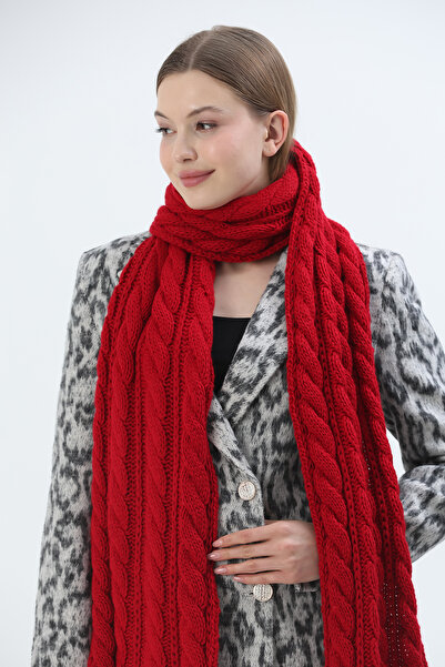 Sheilar Hair Braided Knitwear Scarf