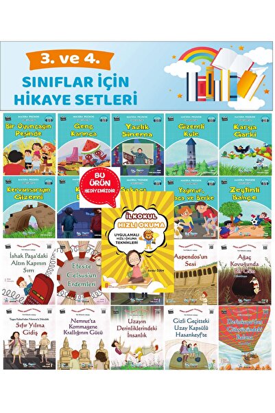 Üçgen Yayıncılık 3.ve 4.Sınıflara Uygun Öğretmen Tavsiyeli Okumayı Sevdiren P...