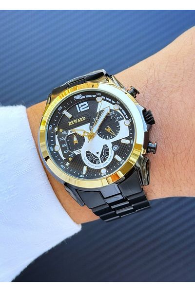 Reward A 145943   Steel Cord Men's Wrist Watch
