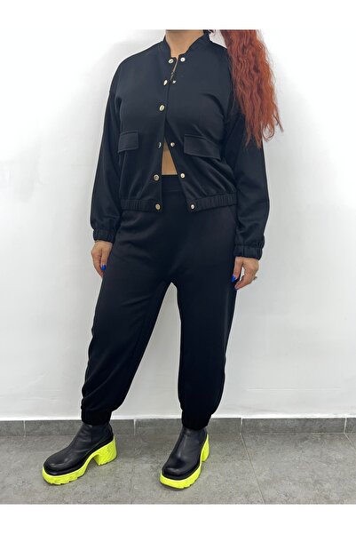 Butik Modal bomber ceket şalvar tip pantalon spor eşofman takım