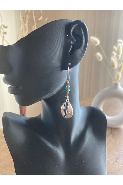 Store أقراط نسائية متدلية مطرزة على الطراز القديم