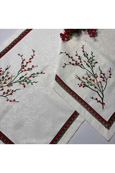 Home Minesle Home - Simli Nakışlı Runner