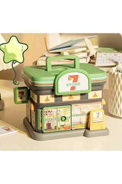 Livava بنك أصبع السوق مع الضوء الأخضر واللصق - 18x15