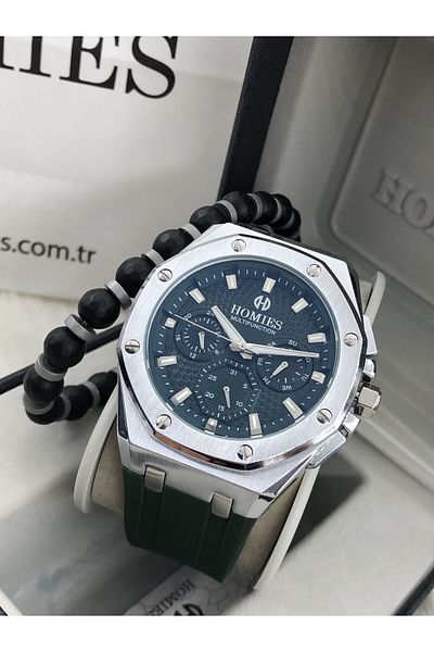 Homies Men's Watch Natural Stone Bracelet New Season with Gift Hmsek- 2024121053