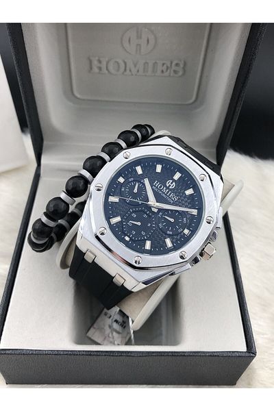Homies Men's Watch Natural Stone Bracelet New Season with Gift Hmsek- 2024121049