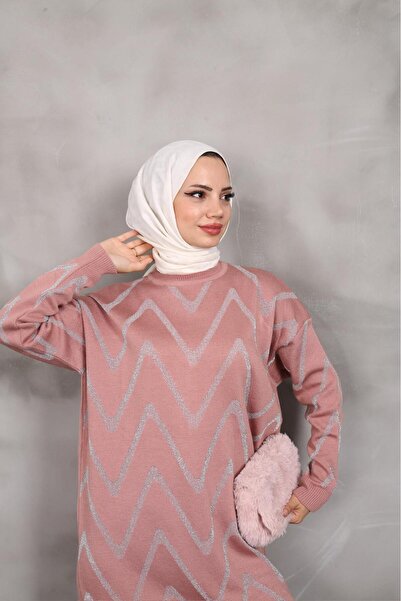 MODA Simli Triko Tunik