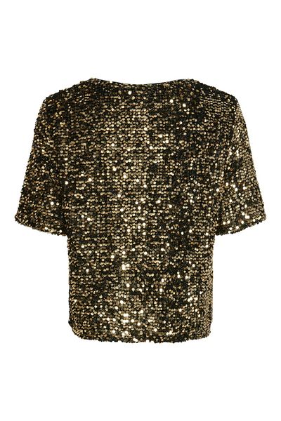 PIECES BLOUSE - CLOSED NECKLINE FEM KNIT PL100
