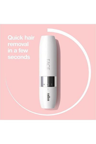Braun مزيل شعر الوجه الصغير FS1000، مزيل شعر الوجه للنساء