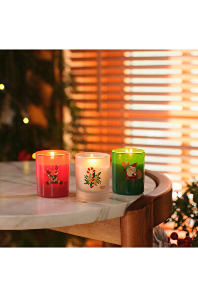 Karaca Home New Year Yılbaşı Ceremony 3'lü Kokulu Mum Seti