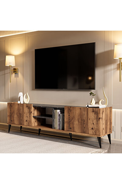 Mezza 1330 ELEGANTE 180 CM TV ÜNİTESİ LİDYA BENDİR HGS.