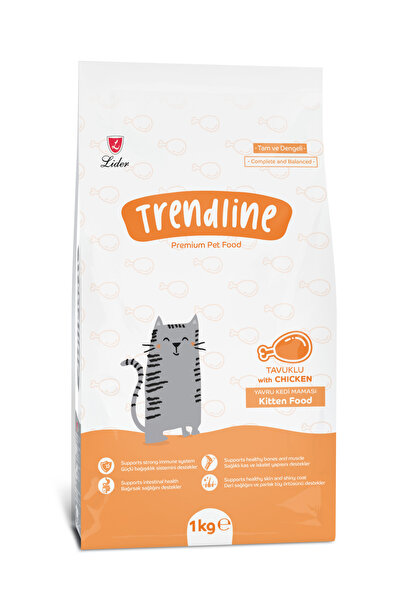Trendline Tavuklu Yavru Kedi Maması 1kg