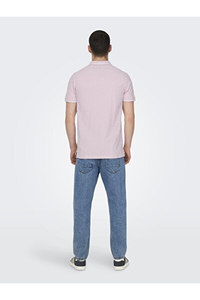 Only & Sons Onsfletcher Life Slim Fit Polo Noos 22024827 Zephyr - Style Owner Cut