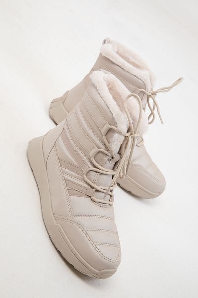 SOHO Μπεζ Γυναικείες Μπότες - 20137 Model Bootie