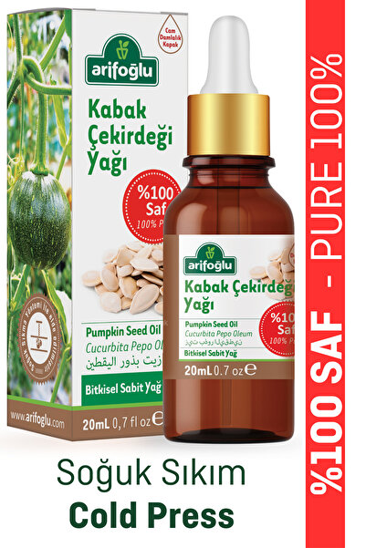 Arifoğlu Kabak Çekirdeği Yağı 20ml %100 Saf Pumpkin Seed Oil