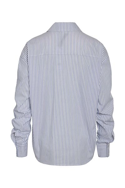Noisy May Running Blue Fem Knit Shirt - Rukávy Co60/Pl40