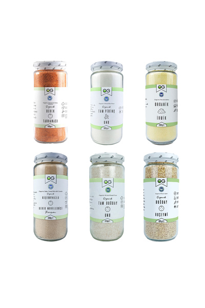 OG natural Organik Sertifikalı Bebek Ek Gıda Hazırlama Seti +8 AY