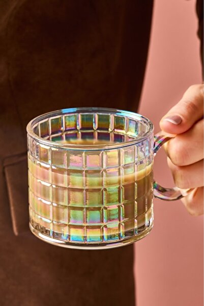 Karaca Will Lustered Glass Mug 300 ml