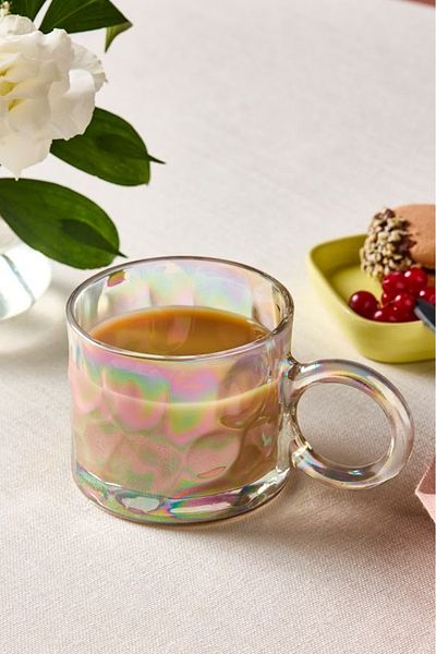 Karaca Ruby Luster Glass Mug 300 ml