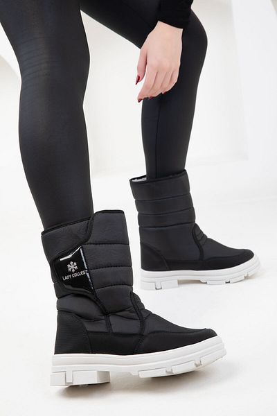 SOHO Μαύρα γυναικεία μποτάκια - 2014 Model Bootie