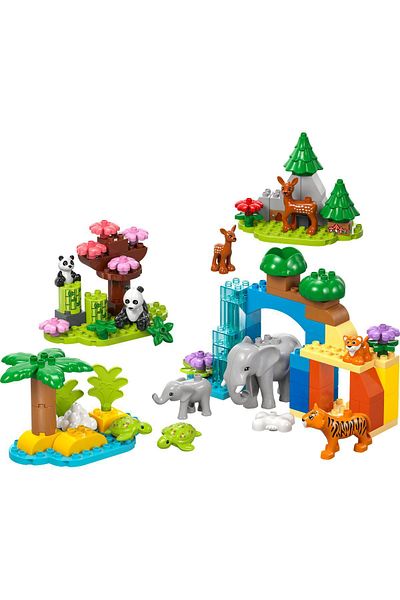 LEGO ® DUPLO® Town 3in1 Wild Animal Families Set Learning Toy 10446