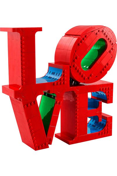 LEGO ® Art LOVE، هدية للأزواج وفكرة ديكور المنزل 31214