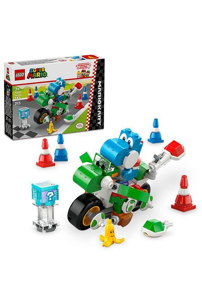 LEGO ®   Super Mario ™   Mario Kart ™   – Yoshi Bike 72031 - 7+ Decorative Toy Construction Set (133 Pieces)