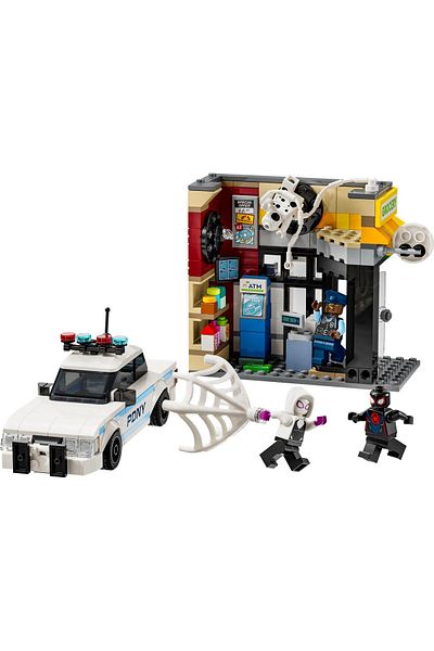 LEGO مجموعة Marvel Spider-Verse: مايلز موراليس وبقعة - من عمر 9 سنوات فما فوق (375 قطعة)
