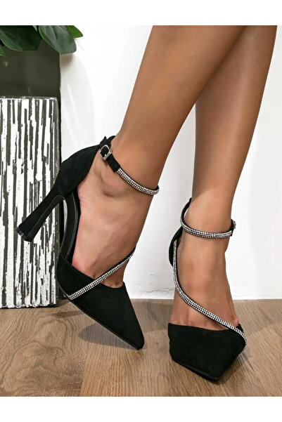 FOLLOWHER Жіночі вишукані туфлі на підборах з камінцями