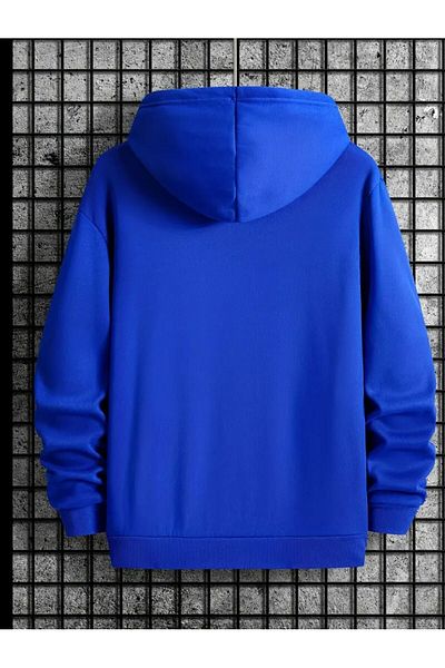 Moda Glo Суичър с качулка с щампи на Лос Анджелис