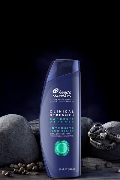 Home Clinical Strength Menthol Dandruff Shampoo 400ml