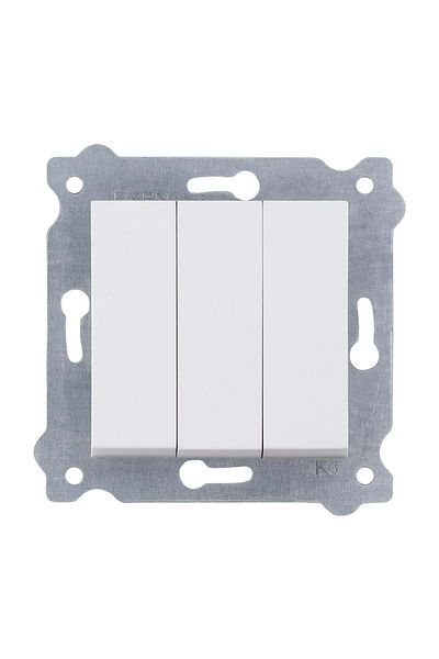 REWEL Exen Karell White Triple Key (Excluding the Frame) 290- 000102 -213 321065