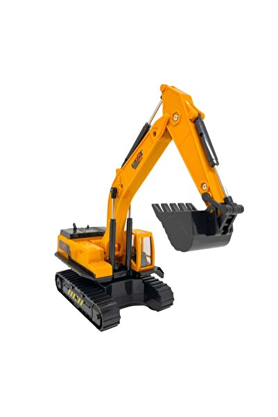 TRUST STORE Toy Crane Excavator Bucket Metal Toy Work Machine Friction Tools ...