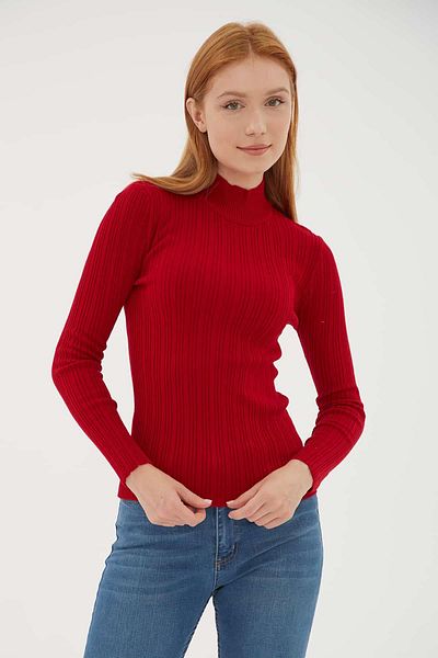 Fashion Friends Half Fisherman Women's Sweater 23k0389k1