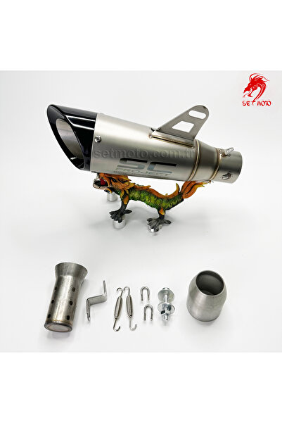 setmoto Efsane Project Sc - Elyaflı - Susturucu - 30cm