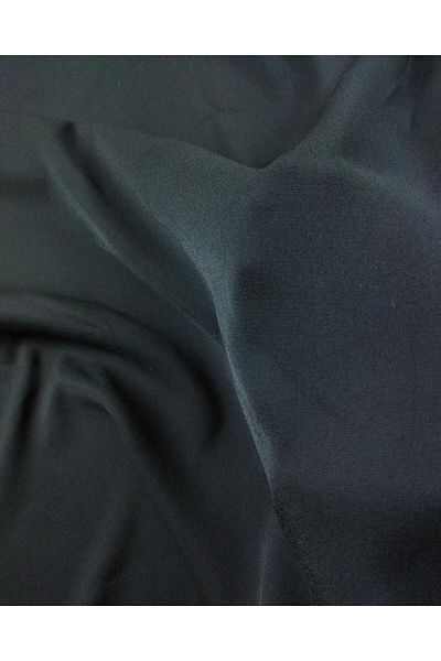 Kumaş Parça Μαύρος κρεπ - 120 cm x 300 cm Πλάτος και Μήκος