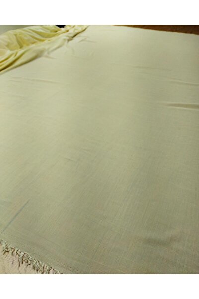 Kumaş Parça Віскозний вуаль світло-жовтого кольору (ширина 150 см, довжина 27...