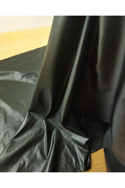 Kumaş Parça Μαύρο Αδιάβροχο Υφαντό - 140cm Πλάτος x 220cm Μήκος