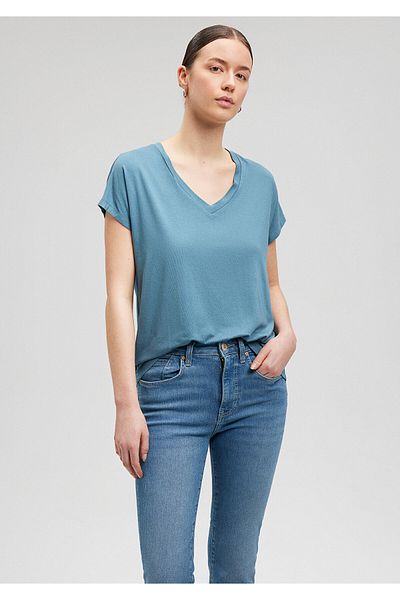 Mavi Viskose-T-Shirt mit V-Ausschnitt - Regular Fit167714-70753