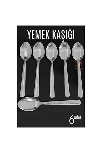 Transformacion Hvt ®   Tablespoon Set Veneta 6 Pieces Stainless