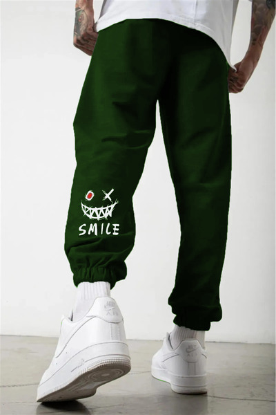 DURAN SPORT SMILEE Paca Lastikli Erkek Bel Slimfit Eşofman Altı