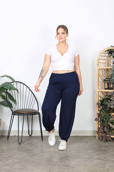 ESPİNA Plus Size Women's Baggy Trousers - Loose Fit