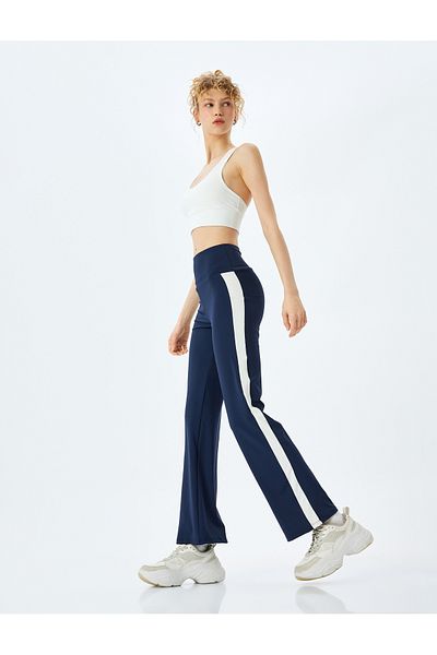 Koton Normal Waist Spanish Leg Slim Fit Sports Leggings