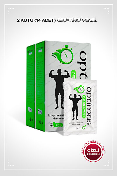 PEARLESS LOVE Geciktirci Uzun Deneyim Mendiller 2 Kutu (14 Adet) Optimus