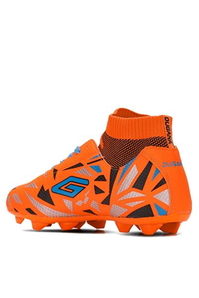 LALİGA 571 Model Orange Football Cleats - Turf and Astroturf Shoes, Narrow Fit (Buy 1 Size Larger)