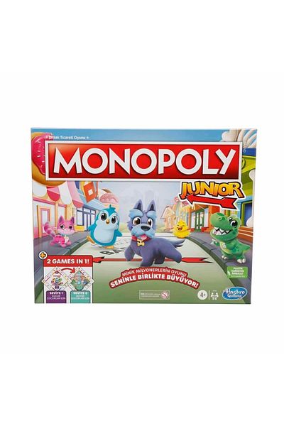 Hasbro F8562 Monopoly Junior Set of 2 - in 1