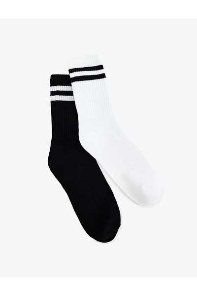 Koton Set of 2 Multicolored Tennis Socks