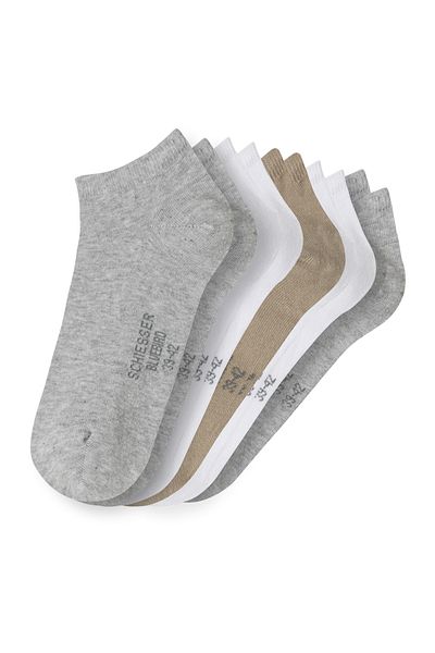 Schiesser Sneakersocken Herrensneaker Sneaker-socken Füsslinge Füßlinge