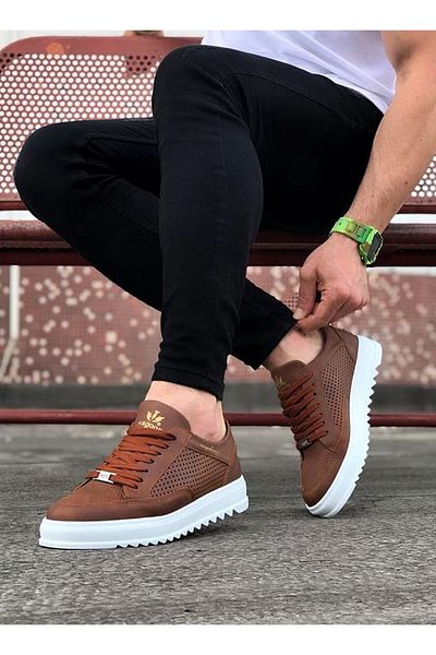 Wagoon Ανδρικά παπούτσια casual Wg505 Tan - Άνετα και κομψά