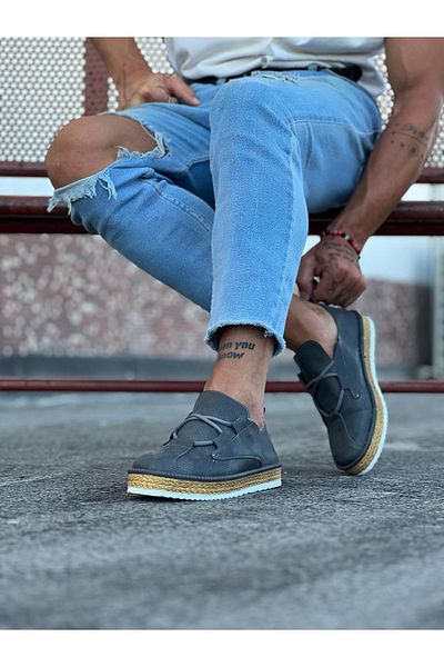 Wagoon WG015 Γκρι Ανδρικά Casual Παπούτσια
